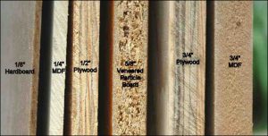 Madewell Woodworks  Plywood versus particle board