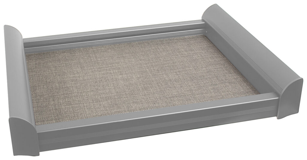 matt alum pull out shelf